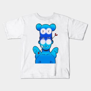 Mind Control Blue Kids T-Shirt